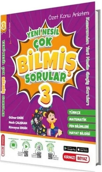 3. Sınıf Tüm Dersler Yeni Nesil Çok Bilmiş Sorular Kolektif