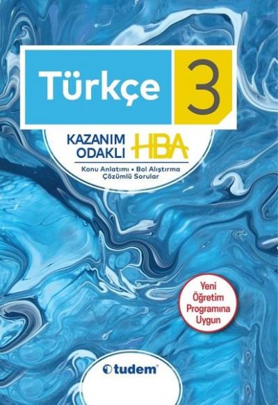 3.Sınıf Türkçe Kazanım Odaklı Hepsi Bir Arada-Yeni Öğretim Programına 