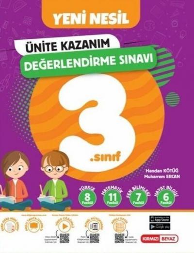 3. Sınıf Yeni Nesil Tüm Dersler Ünite Kazanım Değerlendirme Sınavı Kol