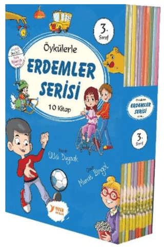 3. Sınıflar İçin Öykülerle Erdemler Serisi 10 Kitap Ülkü Duysak