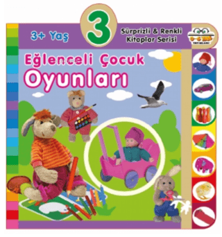 3+ Yaş Eğlenceli Çocuk Oyunları (Ciltli) Kolektif