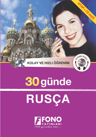 30 Günde Rusça-1 Kitap+2 CD - Kutulu %25 indirimli Kolektif