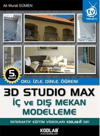 3D Studio Max ile İç ve Dış Mekan Modelleme %22 indirimli Ahmet Ali Sü