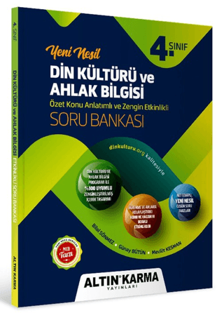 4. Sınıf Din Kültürü ve Ahlak Bilgisi Özet Konu Anlatımlı ve Zengin Et