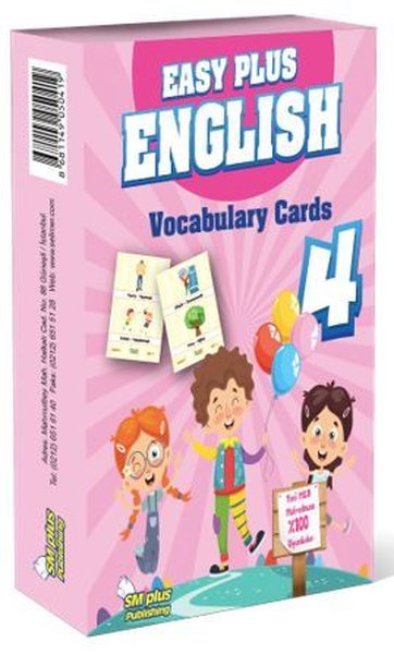 4. Sınıf Easy Plus English Kelime Kartları Kolektif