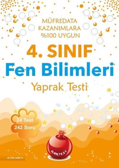 4.Sınıf Fen Bilimleri Yaprak Testi Kolektif