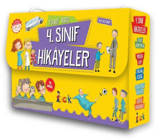 4. Sınıf Hikayeler (10 Kitap Set) + Soru Kitapçığı Yusuf Asal