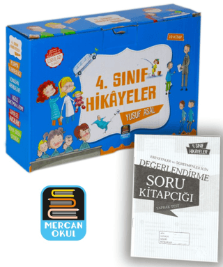 4. Sınıf Hikayeler Okuma Seti - 10 Kitap Takım Yusuf Asal