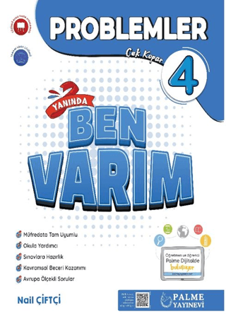 4. Sınıf Problemler Yanında Ben Varım Soru Kitabı Nail Çiftçi