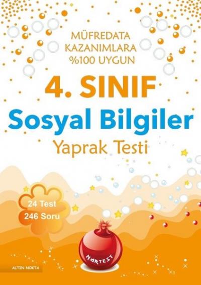 4.Sınıf Sosyal Bilgiler Yaprak Testi Kolektif