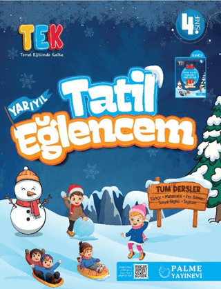 4. Sınıf Tek Yarıyıl Tatil Eğlencem Gündüz Şatıroğlu