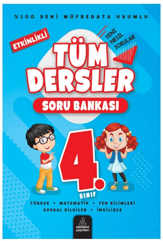 4.Sınıf Tüm Dersler Soru Bankası - Etkinlikli Kolektif