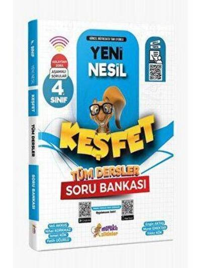 4.Sınıf Tüm Dersler Yeni Nesil Keşfet Soru Bankası Kolektif