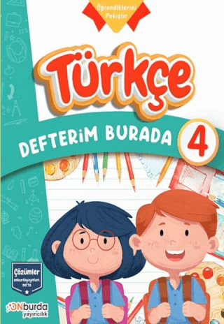 4. Sınıf Türkçe Defterim Burada Kolektif