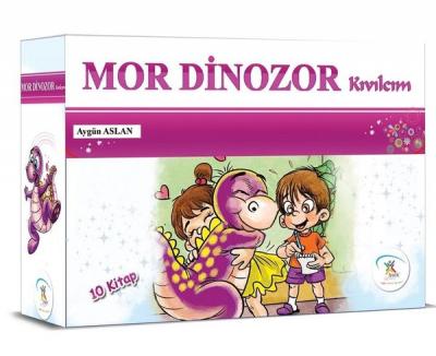 Mor Dinozor Kıvılcım (10 Kitap) Aygün Aslan