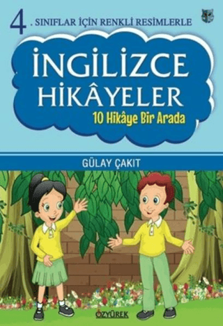 4.Sınıflar İçin Renkli Resimlerle İngilizce Hikayeler Seti - 10 Hikaye