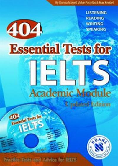 404 Essential Tests for IELTS - Academic Module with MP3 Audio CD %10 