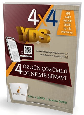 4x4 YDS 4 Özgün Çözümlü Deneme Sınavı Gürcan Günay