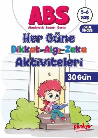 5 - 6 Yaş ABS - Her Güne Dikkat Algı Zeka Aktiviteleri 30 Gün Buçe Day