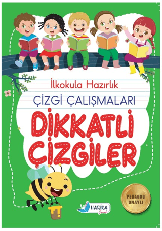 5 - 6 Yaş İlkokula Hazırlık Çizgi Çalışmaları Dikkatli Çizgiler Safiye