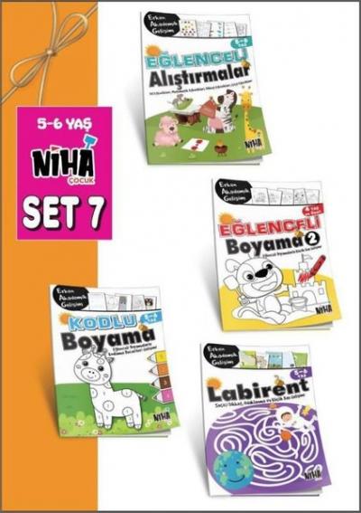 5-6 Yaş Set 7 - 4 Kitap Takım Kolektif