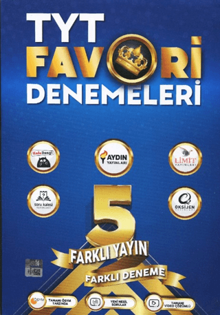 TYT Favori Denemeleri (5 Farklı Yayın) Kolektif