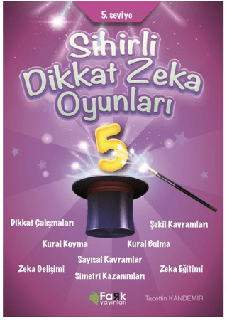 Sihirli Dikkat Zeka Oyunları 5. Seviye Tacettin Kandemir