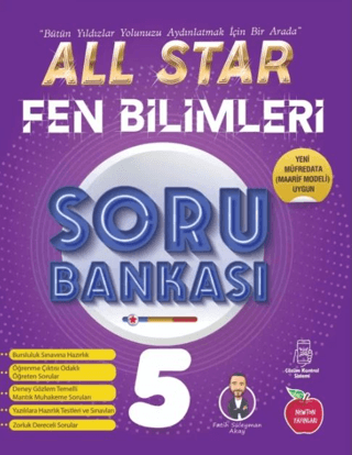 5. Sınıf All Star Fen Bilimleri Soru Bankası Fatih Süleyman Akay