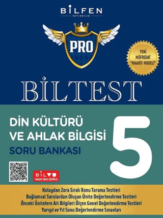 5. Sınıf Biltest Din Kültürü ve Ahlak Bilgisi Soru Bankası Kollektif