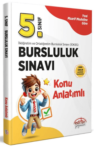 5.Sınıf Bursluluk Sınavı Konu Anlatımlı Karekod Çözümlü Komisyon