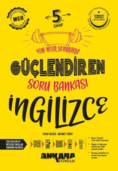 5. Sınıf Güçlendiren İngilizce Soru Bankası Kolektif