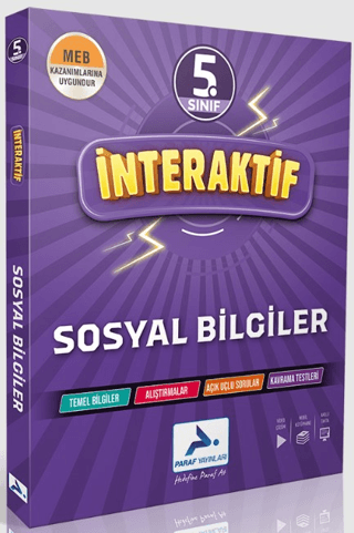 5. Sınıf İnteraktif Sosyal Bilgiler Soru Kütüphanesi Kolektif