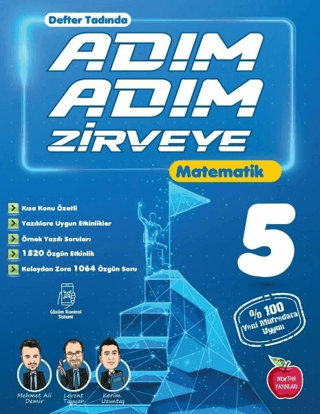 5. Sınıf Matematik Adım Adım Zirveye Mehmet Ali Demir