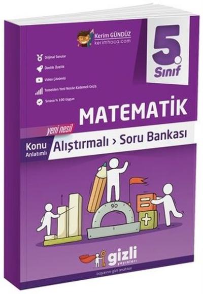 5.Sınıf Matematik Konu Anlatımlı Soru Bankası Kolektif