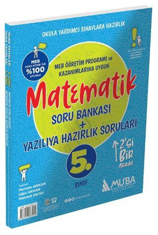 5. Sınıf Matematik Soru Bankası + Yazılıya Hazırlık Soruları 2'si 1 Ar