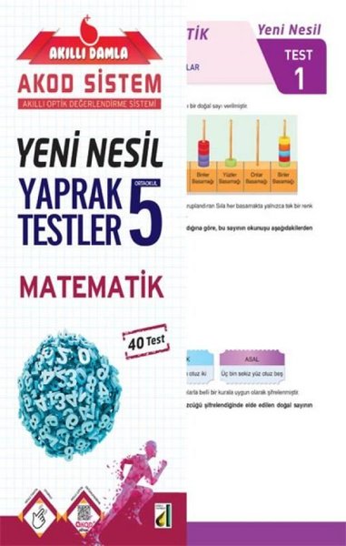 5.Sınıf Matematik Yeni Nesil Yaprak Testler Kolektif