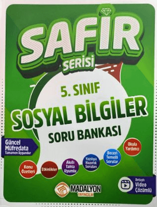 5. Sınıf Safir Serisi Sosyal Bilgiler Soru Bankası Kolektif