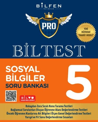 5. Sınıf Sosyal Bilgiler Biltest Pro Soru Bankası Komisyon