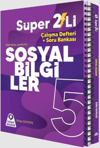 5. Sınıf Süper İkili Sosyal Bilgiler Seti Kolektif