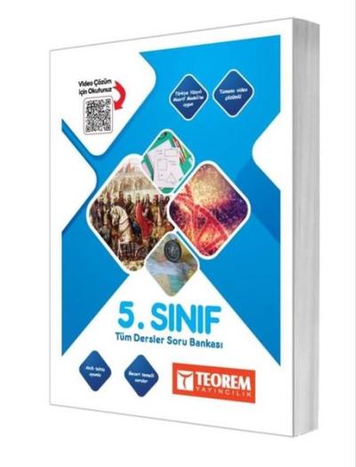 5. Sınıf Tüm Dersler Soru Bankası Tamamı Video Çözümlü Kolektif