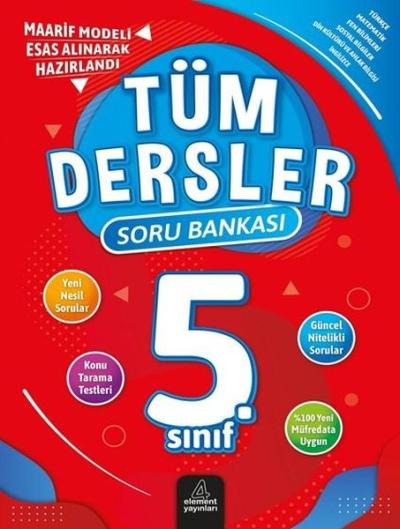 5. Sınıf Tüm Dersler Soru Bankası Yunus Emre Çekiç