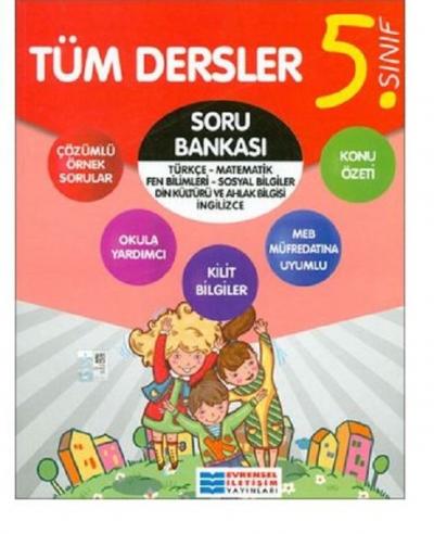 5. Sınıf Tüm Dersler Soru Bankası Kollektif