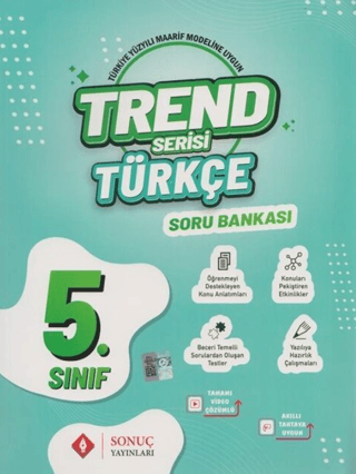 5. Sınıf Türkçe Trend Serisi Soru Bankası Komisyon