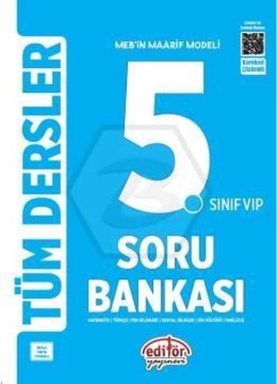 5. Sınıf VIP Tüm Dersler Soru Bankası Kolektif