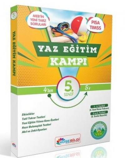 5. Sınıf Yaz Eğitim Kampı Tatil Kitabı Kolektif