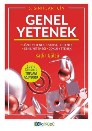 5. Sınıflar İçin Genel Yetenek Kadir Gülcü