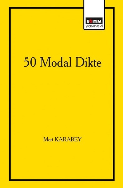 50 Modal Dikte Mert Karabey