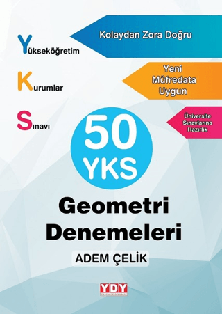 50 YKS Geometri Denemeleri Adem Çelik