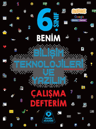 6. Sınıf Benim Bilişim Teknolojileri ve Yazılım Çalışma Defterim Mehme