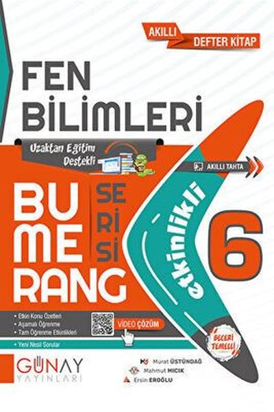 6. Sınıf Bumerang Etkinlikli Fen Bilimleri Kolektif